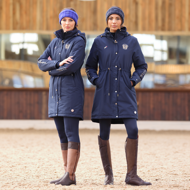 Aubrion Team Waterproof Coat - Navy-10